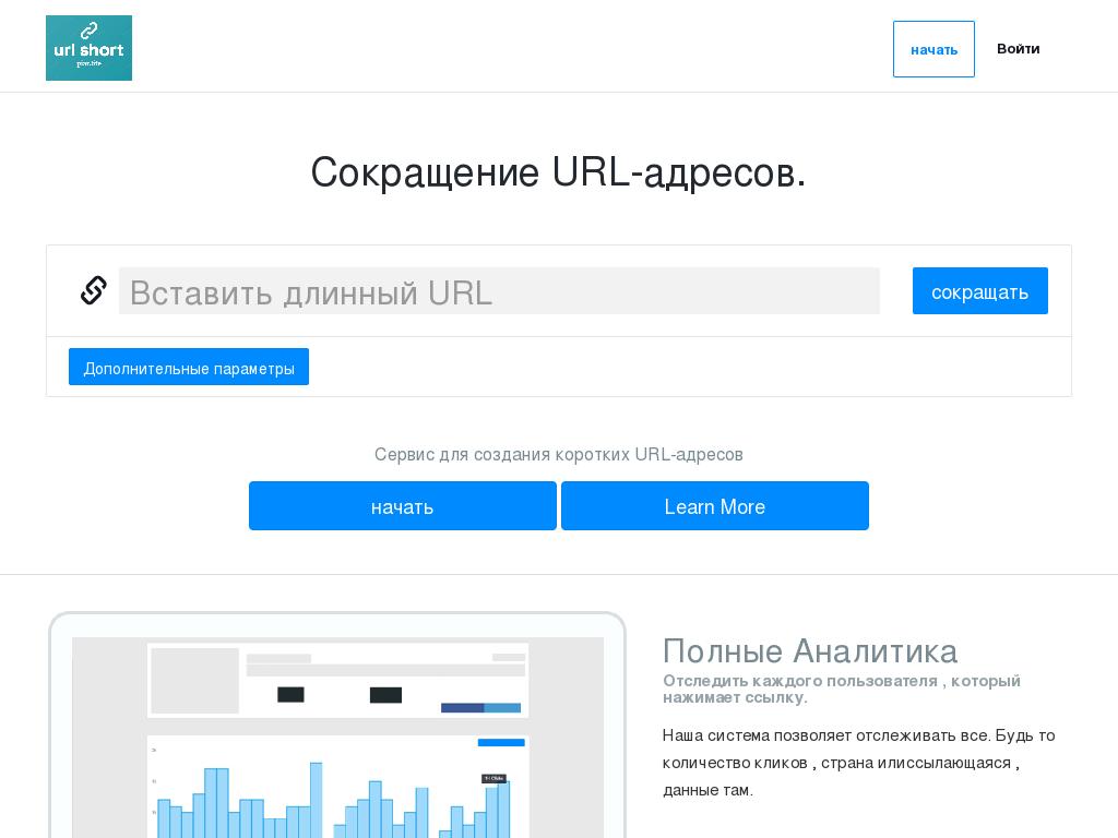 url сервис по сокращению ссылок Array Array